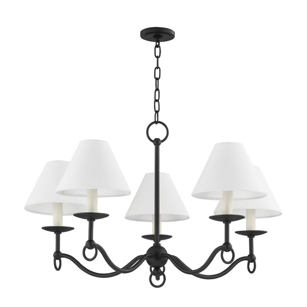 Troy Lighting - F7030-FOR - Five Light Chandelier - Massi from Lighting & Bulbs Unlimited in Charlotte, NC