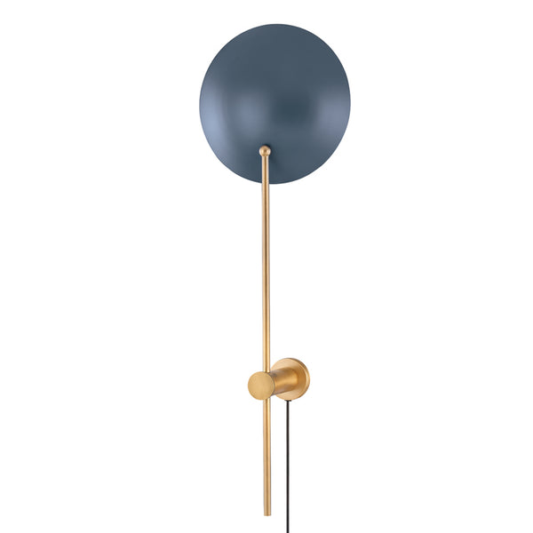 Troy Lighting - PTL8132-PBR/SBL - One Light Wall Sconce - Leif from Lighting & Bulbs Unlimited in Charlotte, NC