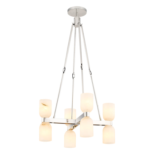 Alora - CH338822PNAR - Eight Light Chandelier - Lucian from Lighting & Bulbs Unlimited in Charlotte, NC