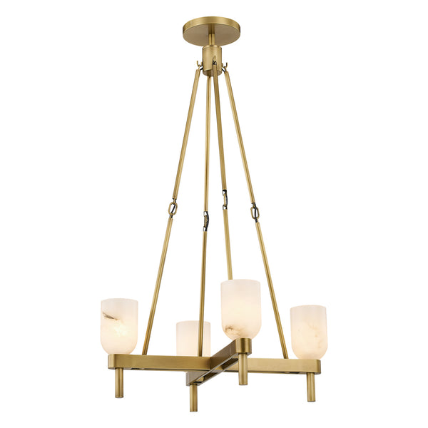 Alora - PD338422VBAR - Four Light Pendant - Lucian from Lighting & Bulbs Unlimited in Charlotte, NC