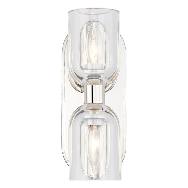 Alora - WV338902PNCC - Two Light Vanity - Lucian from Lighting & Bulbs Unlimited in Charlotte, NC