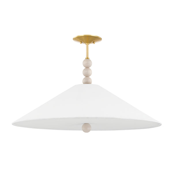 Mitzi - H615703-AGB - Three Light Pendant - Alexis - Aged Brass from Lighting & Bulbs Unlimited in Charlotte, NC