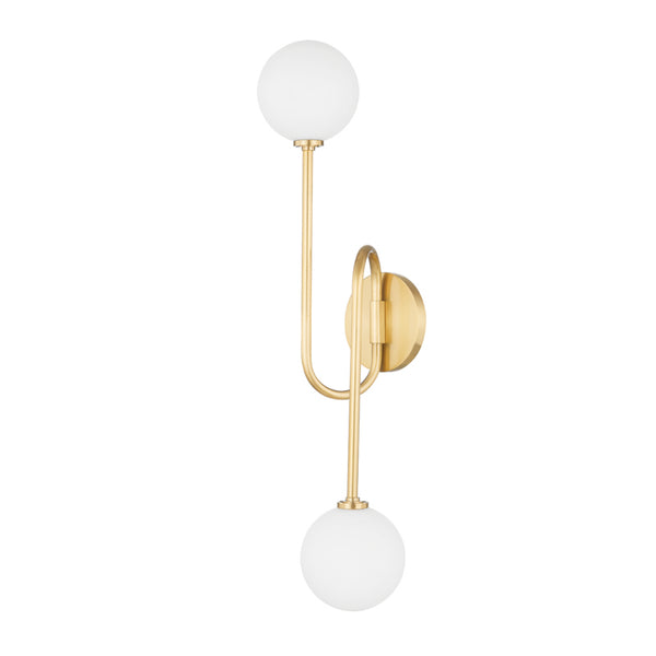 Mitzi - H655102A-AGB - LED Wall Sconce - Zani - Aged Brass from Lighting & Bulbs Unlimited in Charlotte, NC