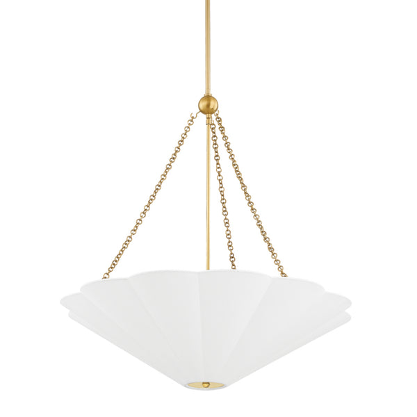 Mitzi - H676703-AGB - Three Light Pendant - Alana - Aged Brass from Lighting & Bulbs Unlimited in Charlotte, NC