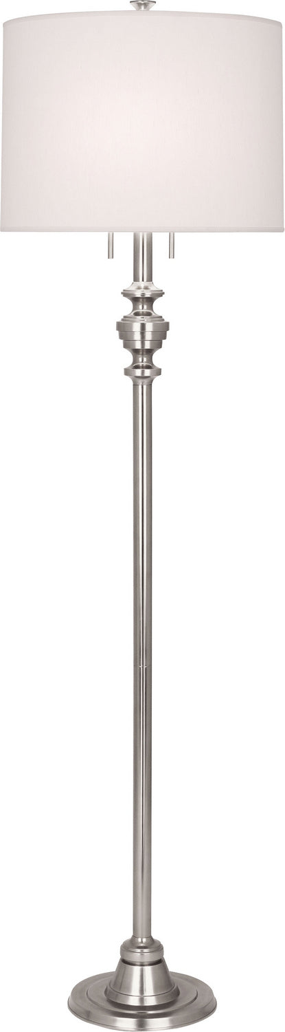 Robert Abbey - S1223 - Two Light Floor Lamp - Arthur - Polished Nickel from Lighting & Bulbs Unlimited in Charlotte, NC