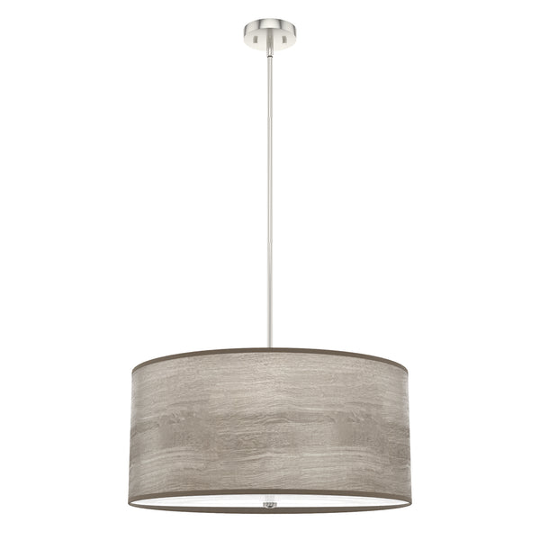 Hunter - 19382 - Four Light Pendant - Solhaven - Light Gray Oak from Lighting & Bulbs Unlimited in Charlotte, NC