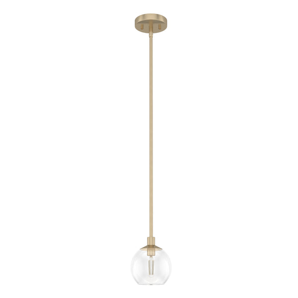Hunter - 19504 - One Light Mini Pendant - Xidane - Alturas Gold from Lighting & Bulbs Unlimited in Charlotte, NC