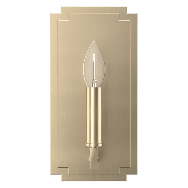 Hunter - 19578 - One Light Wall Sconce - Zoanne - Alturas Gold from Lighting & Bulbs Unlimited in Charlotte, NC