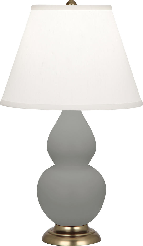 Robert Abbey - MST50 - One Light Accent Lamp - Small Double Gourd - Matte Smoky Taupe Glazed from Lighting & Bulbs Unlimited in Charlotte, NC