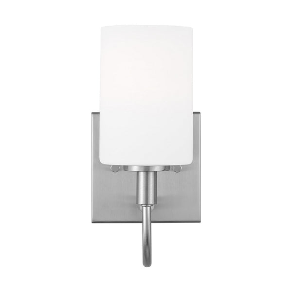 Visual Comfort Studio - 4157101EN3-962 - LED Bath Wall Sconce - Oak Moore - Brushed Nickel from Lighting & Bulbs Unlimited in Charlotte, NC