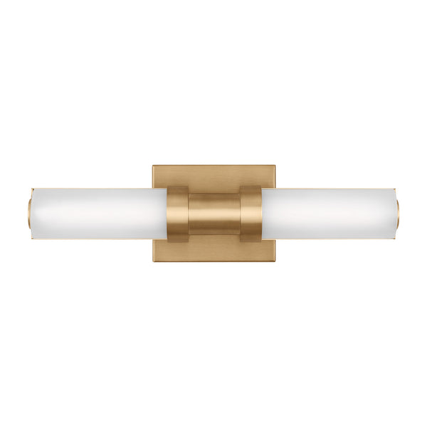 Visual Comfort Studio - 4404093S-848 - LED Bath Wall Sconce - Kiel - Satin Brass from Lighting & Bulbs Unlimited in Charlotte, NC