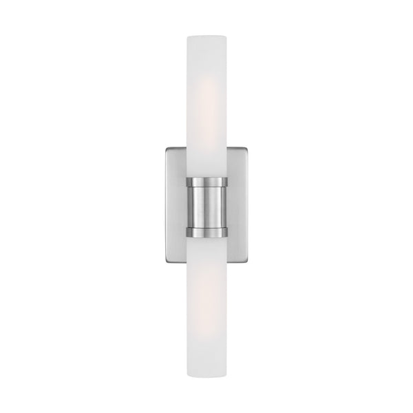 Visual Comfort Studio - 4565002-962 - Two Light Bath Vanity - Keaton - Brushed Nickel from Lighting & Bulbs Unlimited in Charlotte, NC