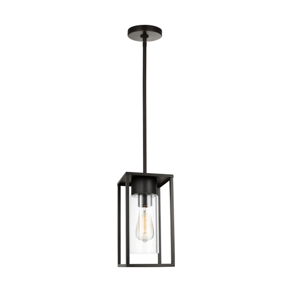 Visual Comfort Studio - 6231101-71 - One Light Outdoor Pendant - Vado - Antique Bronze from Lighting & Bulbs Unlimited in Charlotte, NC