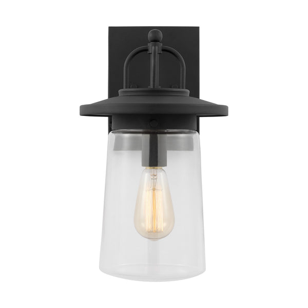 Generation Lighting - 8608901-12 - One Light Outdoor Wall Lantern - Tybee - Black from Lighting & Bulbs Unlimited in Charlotte, NC