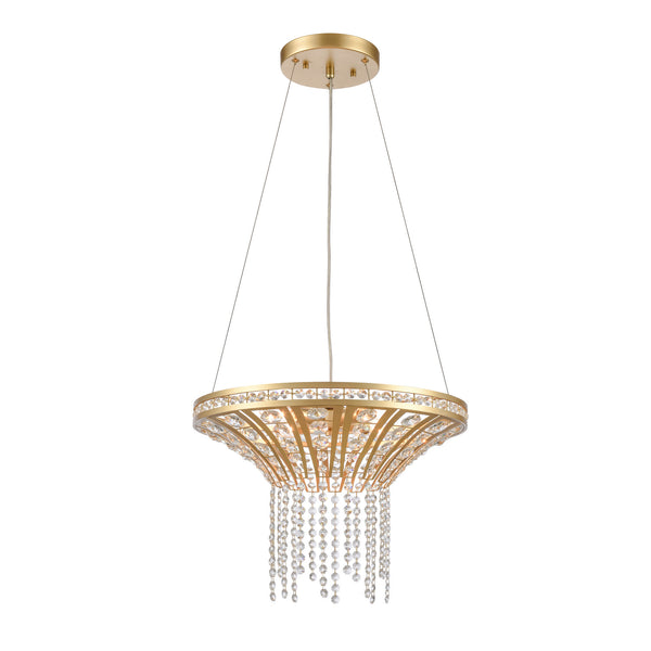 ELK Home - 82227/4 - Four Light Chandelier - Fantania - Champagne Gold from Lighting & Bulbs Unlimited in Charlotte, NC