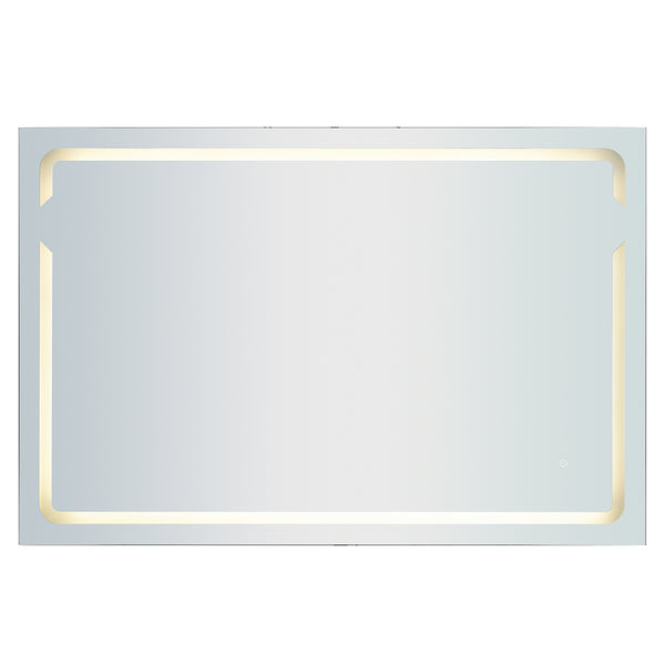 ELK Home - LM3K-6040-PL4 - LED Wall Mirror - L E D Mirror - Brushed Aluminum from Lighting & Bulbs Unlimited in Charlotte, NC