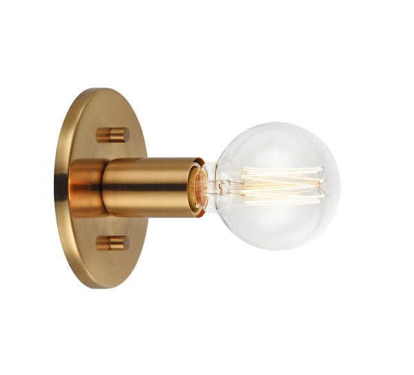 Matteo Lighting - WX54911AG - One Light Wall Sconce - Kasa - Aged Gold Brass from Lighting & Bulbs Unlimited in Charlotte, NC