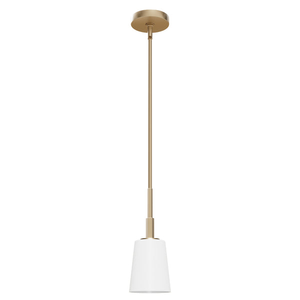Hunter - 19888 - One Light Mini Pendant - Nolita - Alturas Gold from Lighting & Bulbs Unlimited in Charlotte, NC