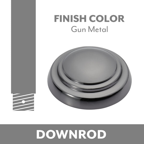 Minka Aire - DR503-GM - Ceiling Fan Downrod - Gun Metal from Lighting & Bulbs Unlimited in Charlotte, NC