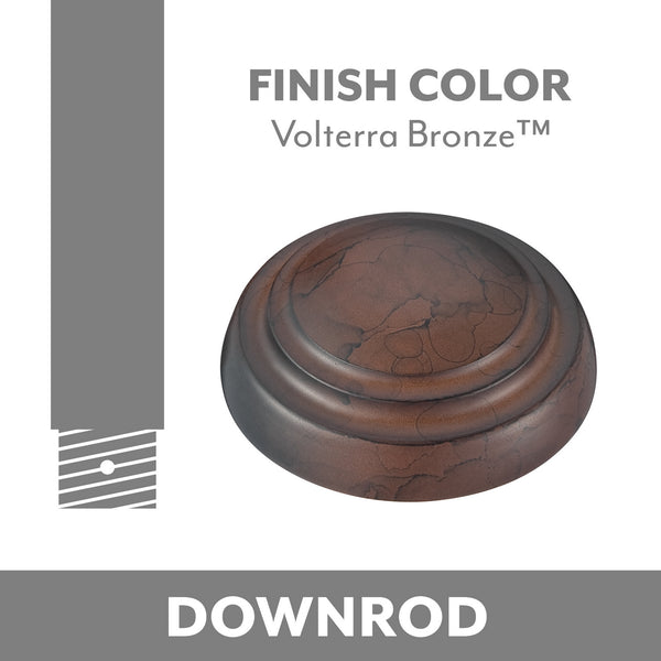Minka Aire - DR518-VB - Ceiling Fan Downrod - Minka Aire - Volterra Bronze from Lighting & Bulbs Unlimited in Charlotte, NC