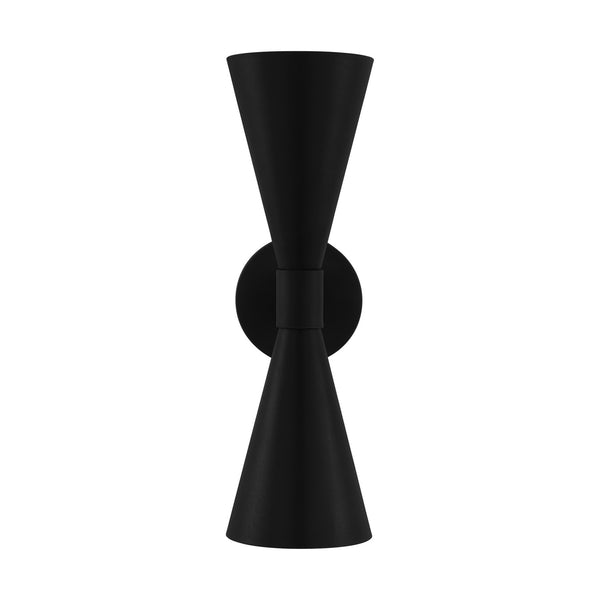 Visual Comfort Studio - AEO1012TXB - Two Light Outdoor Wall Sconce - Albertine - Textured Black from Lighting & Bulbs Unlimited in Charlotte, NC