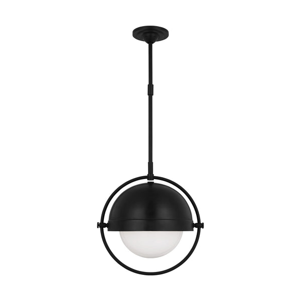Visual Comfort Studio - TP1101AI - One Light Pendant - Bacall - Aged Iron from Lighting & Bulbs Unlimited in Charlotte, NC