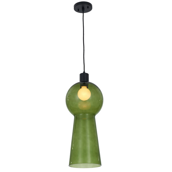 Kalco - 517913MB - One Light Mini Pendant - Cores - Matte Black from Lighting & Bulbs Unlimited in Charlotte, NC