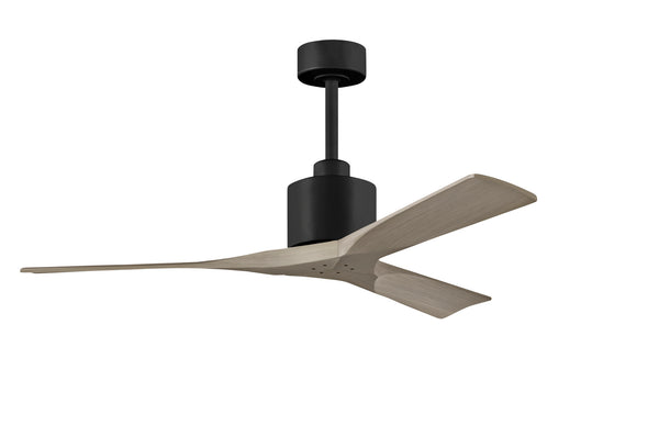 Matthews Fan Company - NK-BK-GA-52 - 52" Ceiling Fan - Nan - Matte Black from Lighting & Bulbs Unlimited in Charlotte, NC