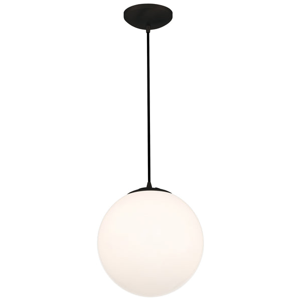 Access - 23941-MBL/OPL - One Light Pendant - Pearl - Matte Black from Lighting & Bulbs Unlimited in Charlotte, NC