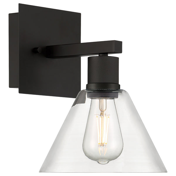 Access - 63143LEDDLP-MBL/CLR - LED Wall Sconce - Port Nine Martini - Matte Black from Lighting & Bulbs Unlimited in Charlotte, NC