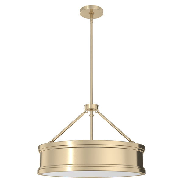 Hunter - 19611 - Five Light Pendant - Capshaw - Alturas Gold from Lighting & Bulbs Unlimited in Charlotte, NC