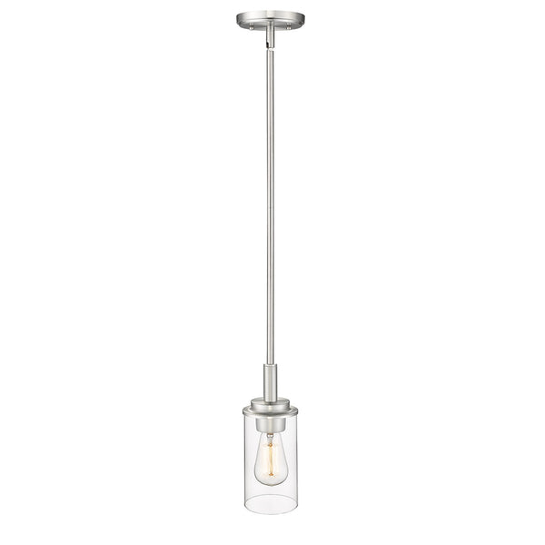 Millennium - 495001-BN - One Light Mini Pendant - Janna - Brushed Nickel from Lighting & Bulbs Unlimited in Charlotte, NC