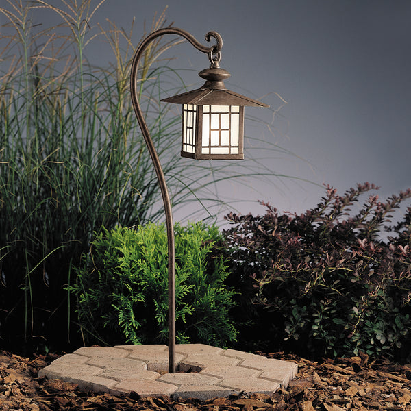 Kichler - 15319PZ - One Light Path & Spread - Mission - Patina Bronze from Lighting & Bulbs Unlimited in Charlotte, NC