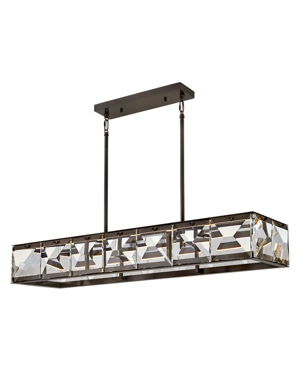 Fredrick Ramond - FR30106BX - LED Linear Chandelier - Jolie - Black Oxide from Lighting & Bulbs Unlimited in Charlotte, NC