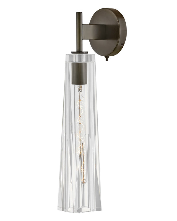 Fredrick Ramond - FR31100BX-CL - LED Wall Sconce - Cosette - Black Oxide with Clear glass from Lighting & Bulbs Unlimited in Charlotte, NC