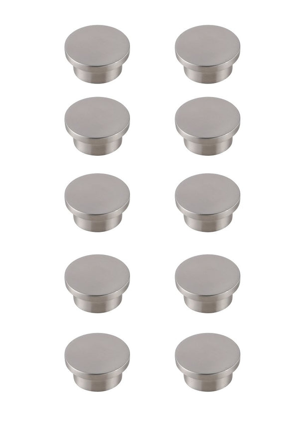 Elegant Lighting - KB2009-NK-10PK - Knob Multipack (Set of 10) - Trovon - Brushed Nickel from Lighting & Bulbs Unlimited in Charlotte, NC