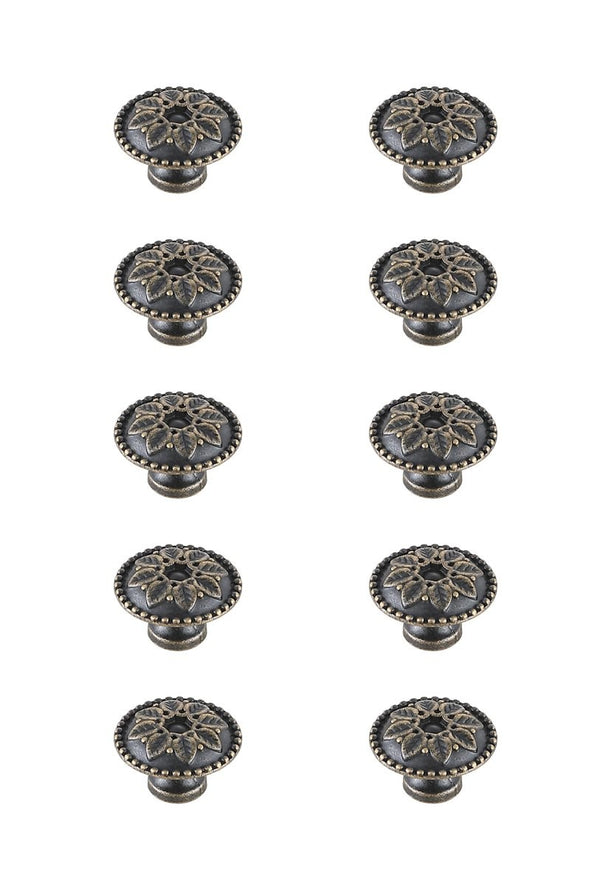 Elegant Lighting - KB2011-AB-10PK - Knob Multipack (Set of 10) - Corio - Antique Bronze from Lighting & Bulbs Unlimited in Charlotte, NC