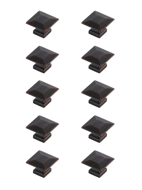 Elegant Lighting - KB2025-ORB-10PK - Knob Multipack (Set of 10) - Cecil - Oil-Rubbed Bronze from Lighting & Bulbs Unlimited in Charlotte, NC