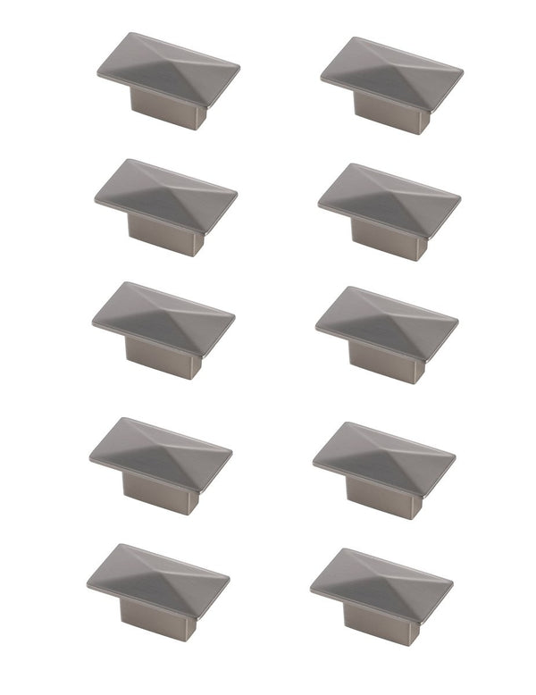 Elegant Lighting - KB2026-NK-10PK - Knob Multipack (Set of 10) - Perry - Brushed Nickel from Lighting & Bulbs Unlimited in Charlotte, NC