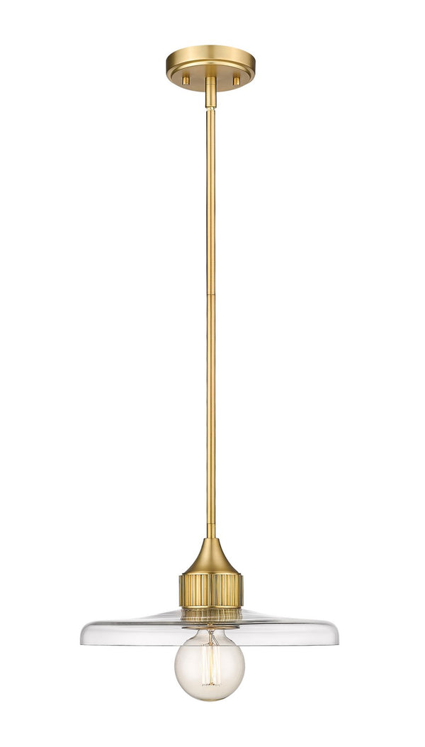Z-Lite - 821P14-OBR - One Light Pendant - Paloma - Olde Brass from Lighting & Bulbs Unlimited in Charlotte, NC