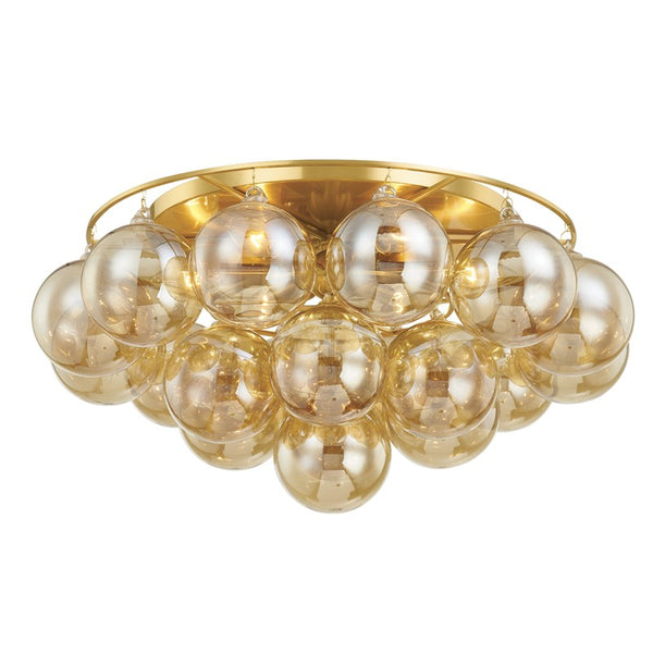 Mitzi - H711506-AGB - Six Light Flush Mount - Mimi - Aged Brass from Lighting & Bulbs Unlimited in Charlotte, NC