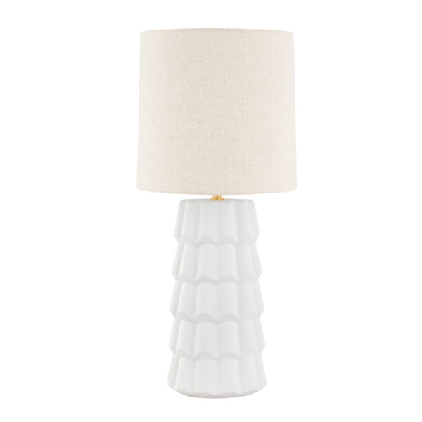 Mitzi - HL712201-AGB/CTW - One Light Table Lamp - Maisie - Aged Brass from Lighting & Bulbs Unlimited in Charlotte, NC