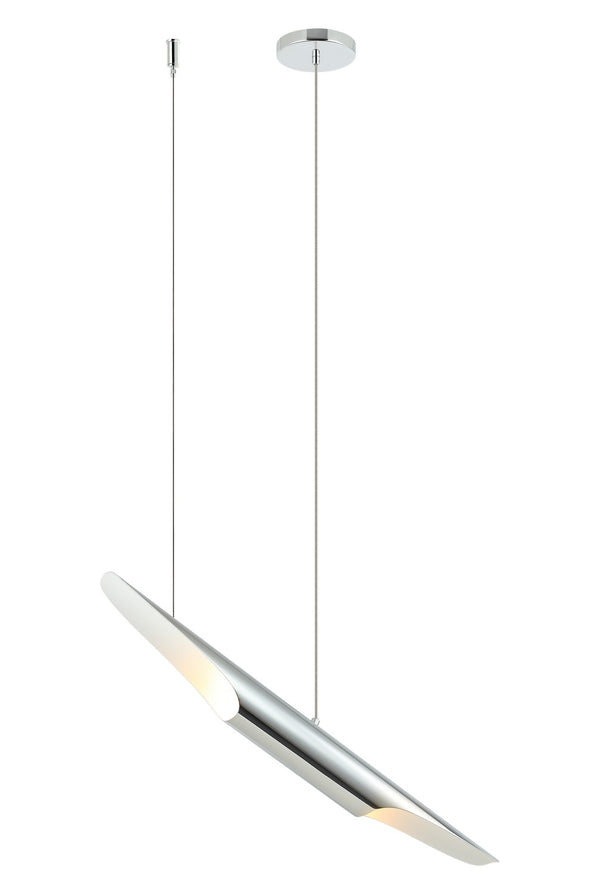Matteo Lighting - C32412CH - Two Light Chandelier - Stylus - Chrome from Lighting & Bulbs Unlimited in Charlotte, NC