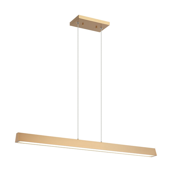 Matteo Lighting - C64933AG - LED Chandelier - Isosceles - Aged Gold Brass from Lighting & Bulbs Unlimited in Charlotte, NC