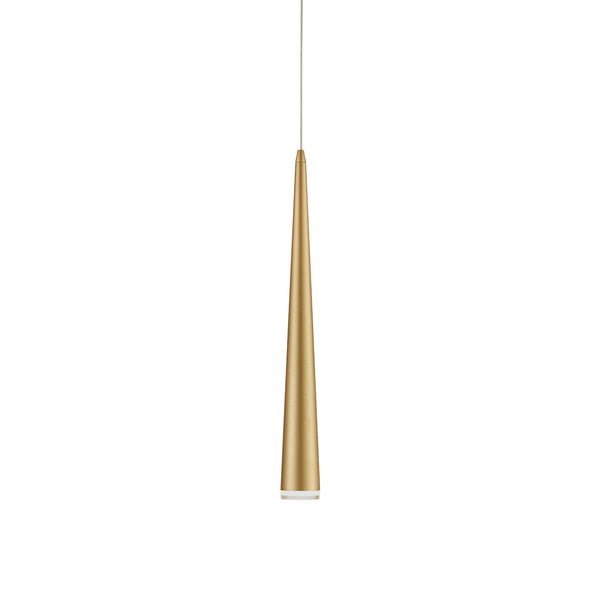 Kuzco Lighting - 401215BG-LED - LED Pendant - Mina - Brushed Gold from Lighting & Bulbs Unlimited in Charlotte, NC