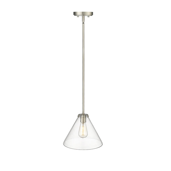 Millennium - 8141-BN - One Light Pendant - Aliza - Brushed Nickel from Lighting & Bulbs Unlimited in Charlotte, NC