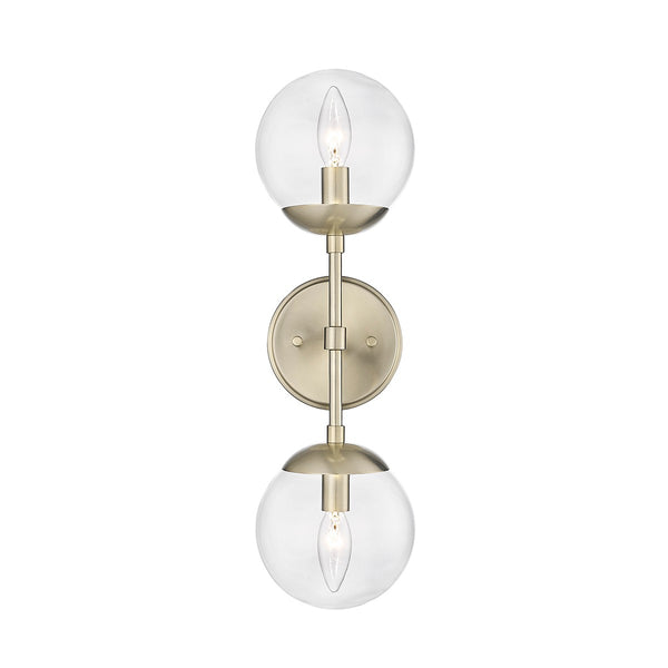 Millennium - 8152-MG - Two Light Wall Sconce - Avell - Modern Gold from Lighting & Bulbs Unlimited in Charlotte, NC