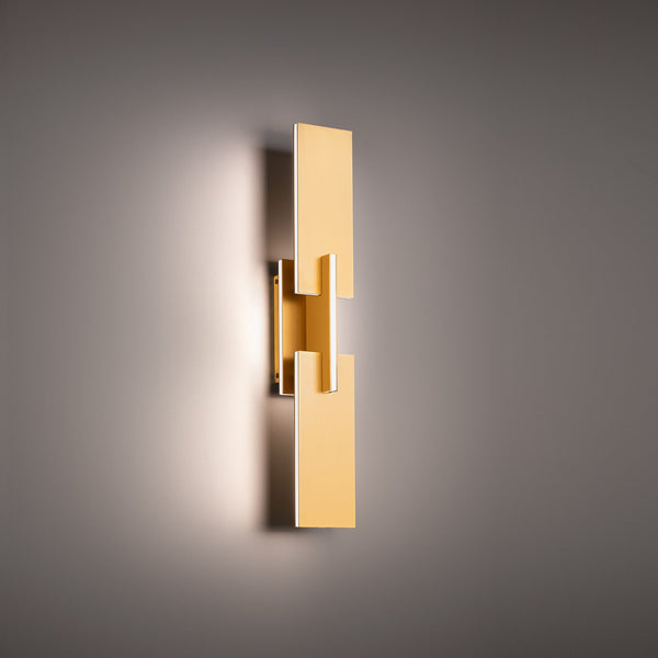 Modern Forms - WS-79022-AB - LED Wall Sconce - Amari - Aged Brass from Lighting & Bulbs Unlimited in Charlotte, NC