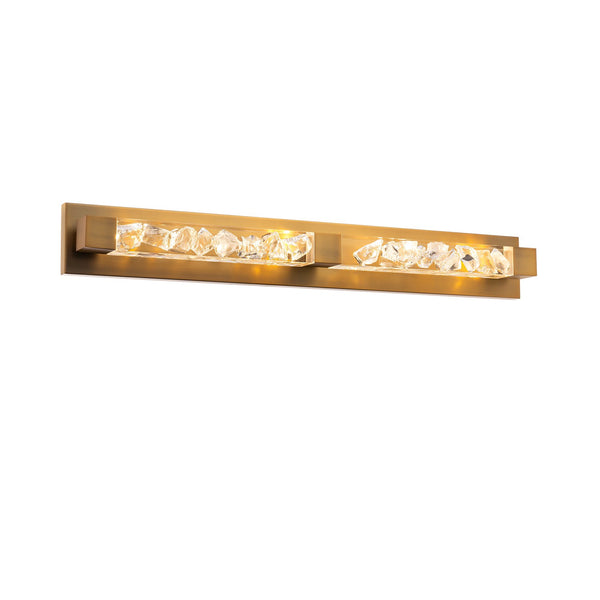 Modern Forms - WS-84334-AB - LED Vanity - Terra - Aged Brass from Lighting & Bulbs Unlimited in Charlotte, NC