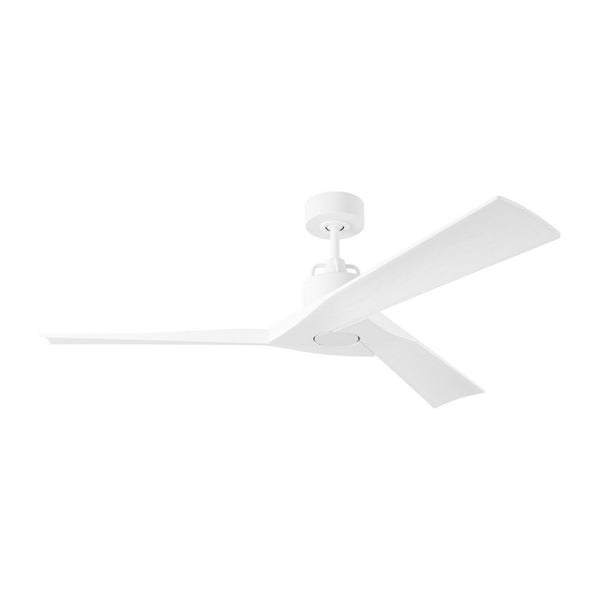 Visual Comfort Fan - 3ALMSM52RZW - 52"Ceiling Fan - Alma 52 Smart - Matte White from Lighting & Bulbs Unlimited in Charlotte, NC